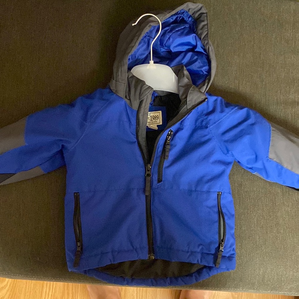 Childrens Place super warm insulated winter coat with hood